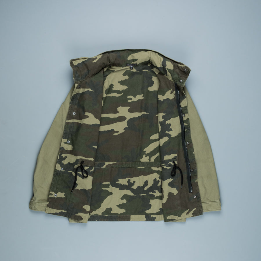James Perse Militairy Ripstop Field Jacket Olive