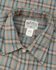 RRL Eli Shirt Tan Sage Check