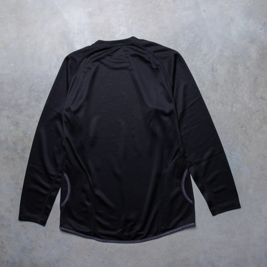 And Wander Power Dry Jersey Raglan LS T Black