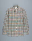 RRL Eli Shirt Tan Sage Check