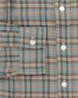 RRL Eli Shirt Tan Sage Check