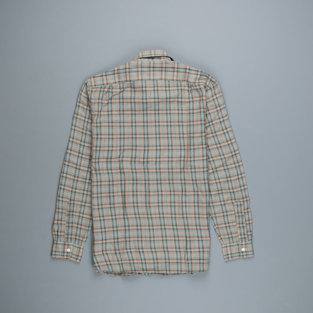 RRL Eli Shirt Tan Sage Check