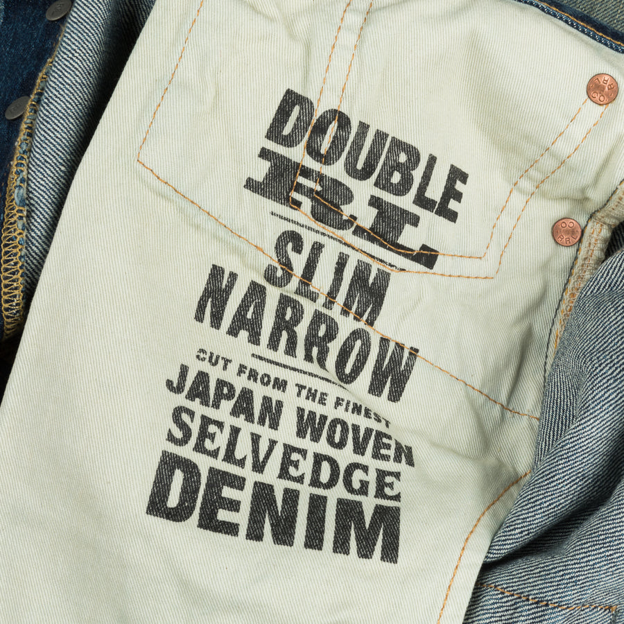 RRL Slim Narrow Jeans Wellston wash