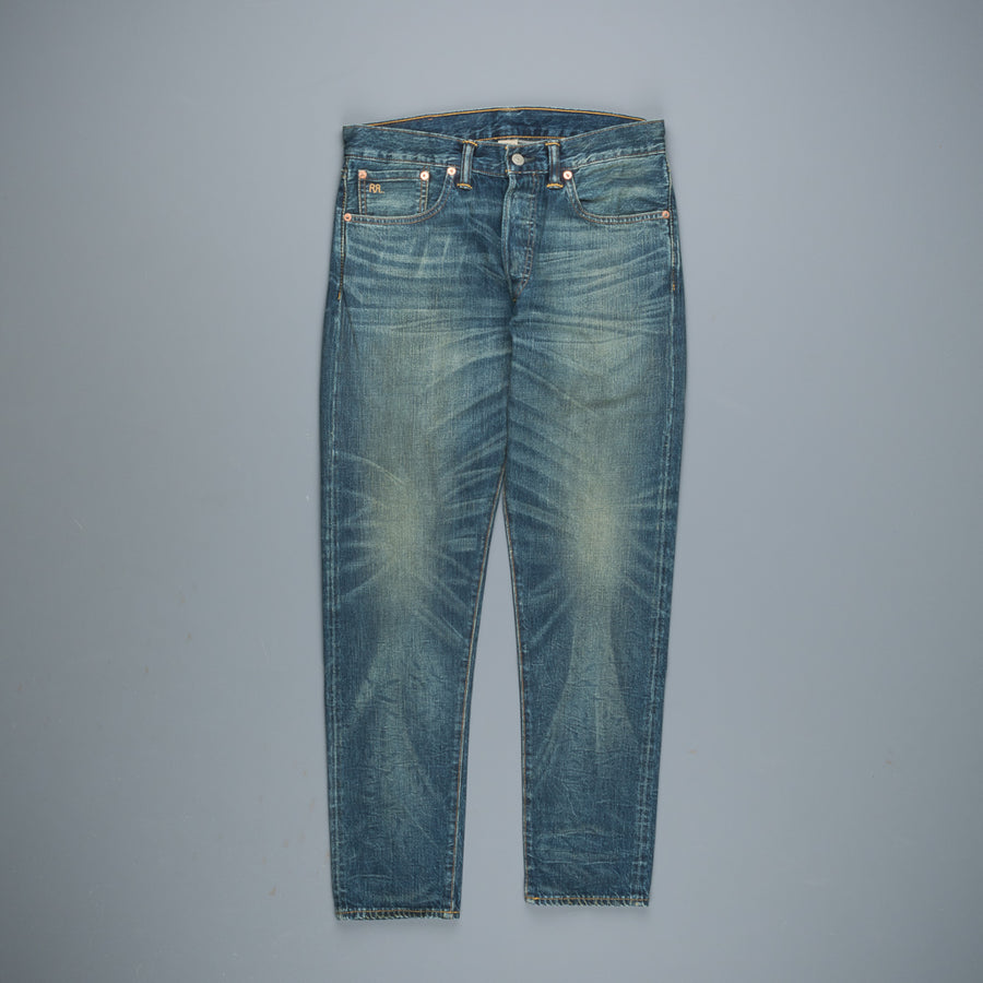 RRL Slim Narrow Jeans Wellston wash