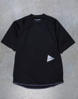 And Wander Power Dry Jersey Raglan SS T Black – Frans Boone Store