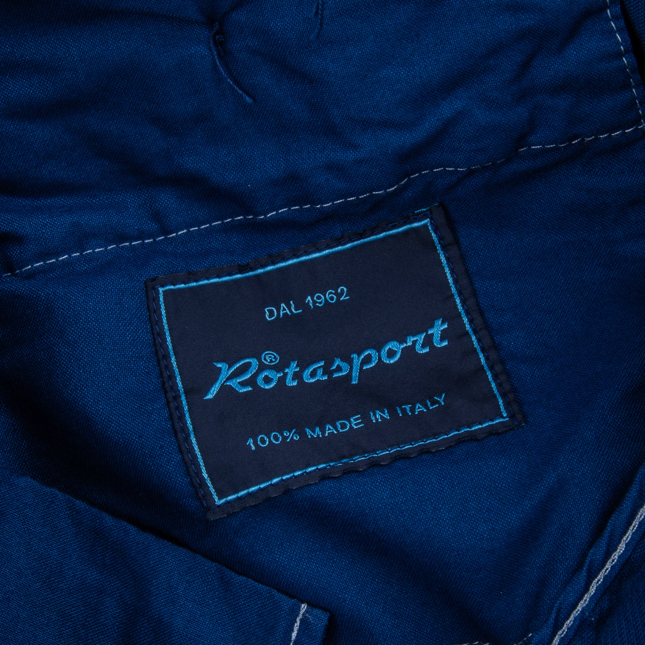 Rota Sport Washed 16-Wale Corduroy Blu Medio
