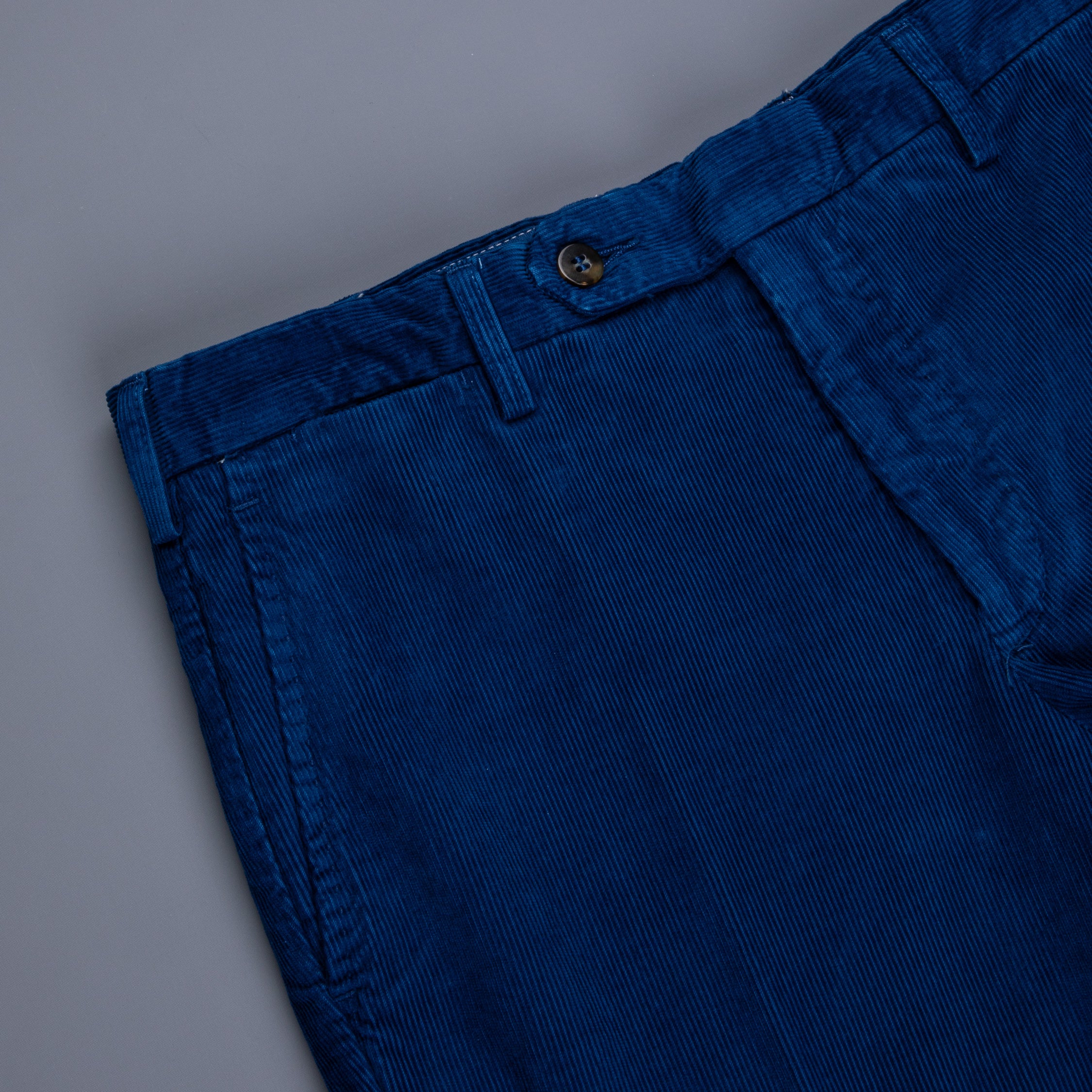 Rota Sport Washed 16-Wale Corduroy Blu Medio