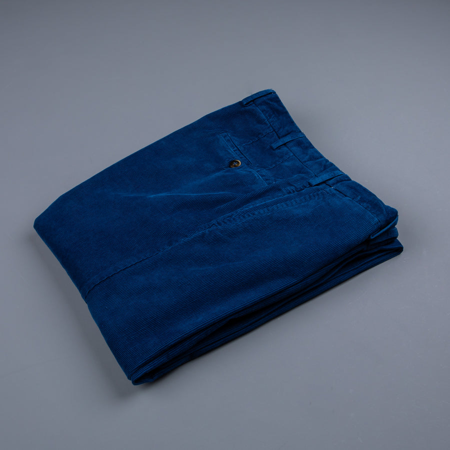 Rota Sport Washed 16-Wale Corduroy Blu Medio