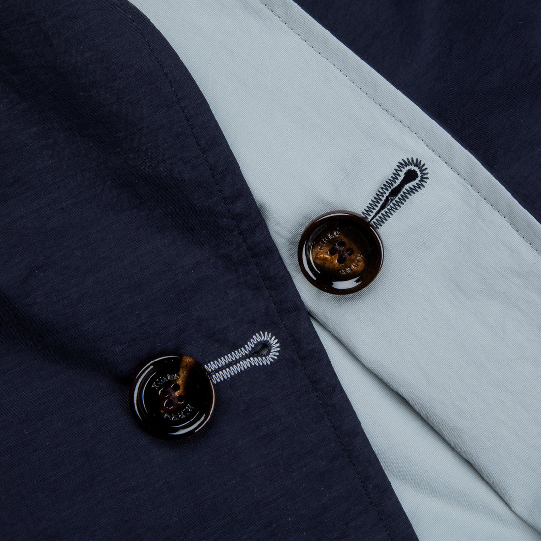 Kired Ben Reversible Coat Blu Navy - Grigio Chiaro