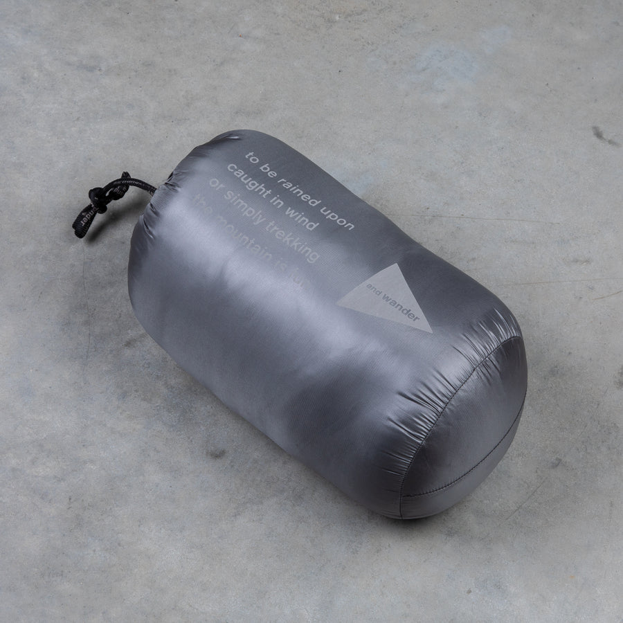 And Wander x Nanga Sleeping Bag 500 Gray