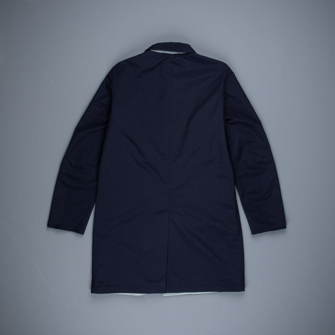 Kired Ben Reversible Coat Blu Navy - Grigio Chiaro