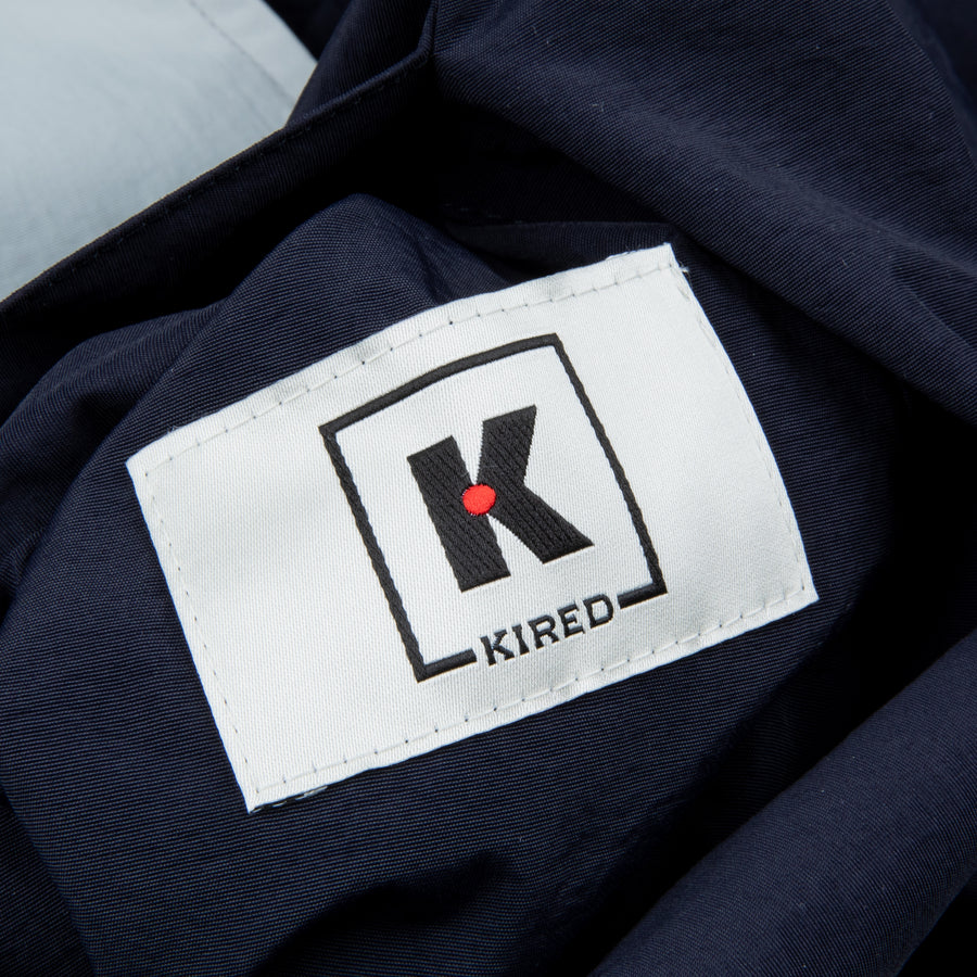 Kired Ben Reversible Coat Blu Navy - Grigio Chiaro