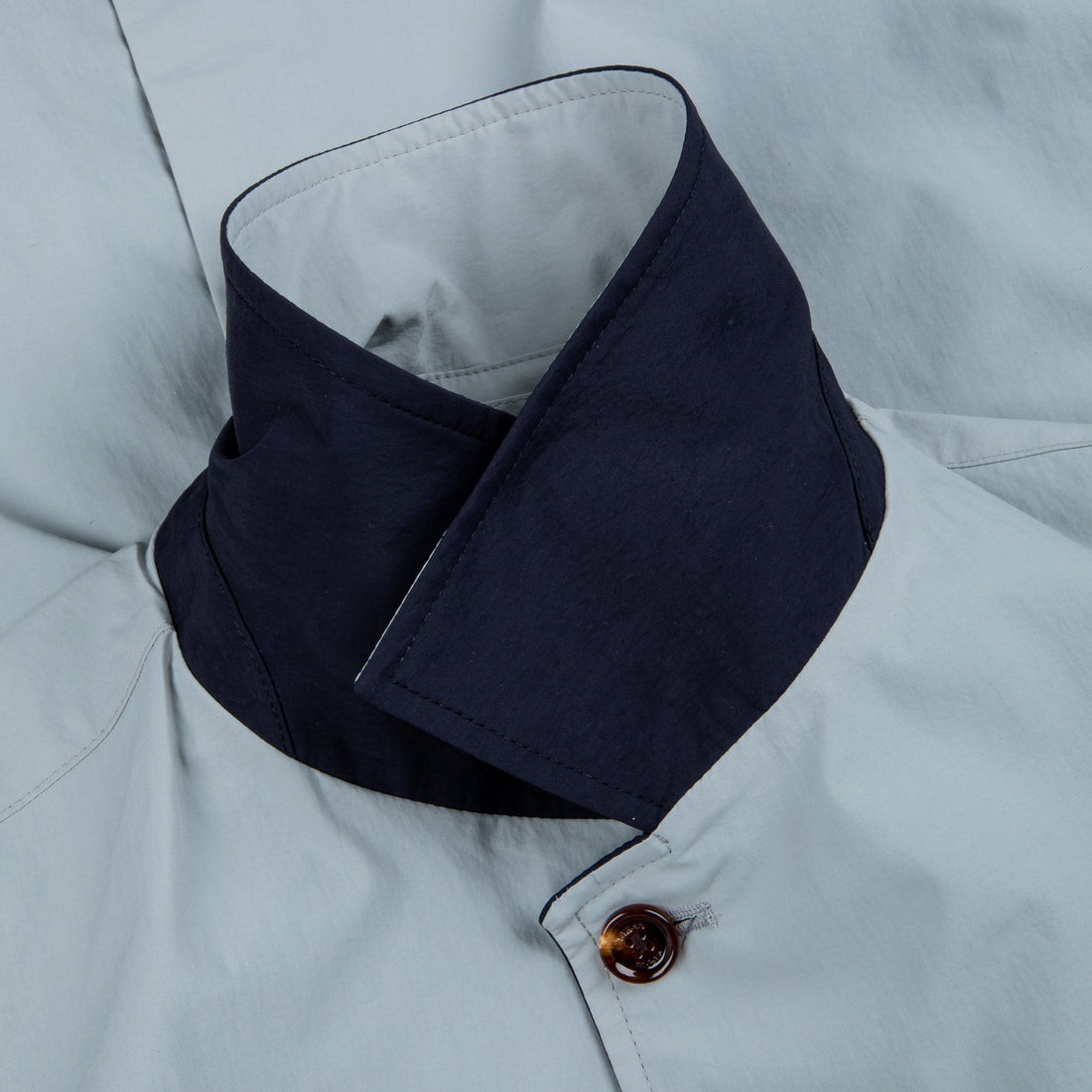 Kired Ben Reversible Coat Blu Navy - Grigio Chiaro