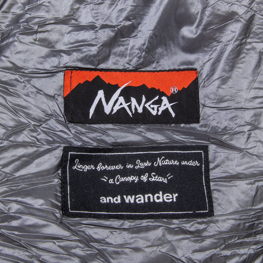 And Wander x Nanga Sleeping Bag 500 Gray