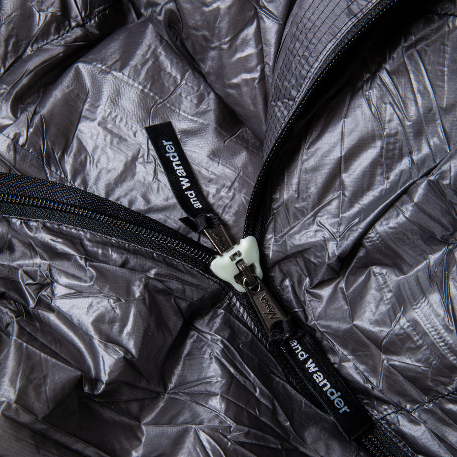 And Wander x Nanga Sleeping Bag 500 Gray