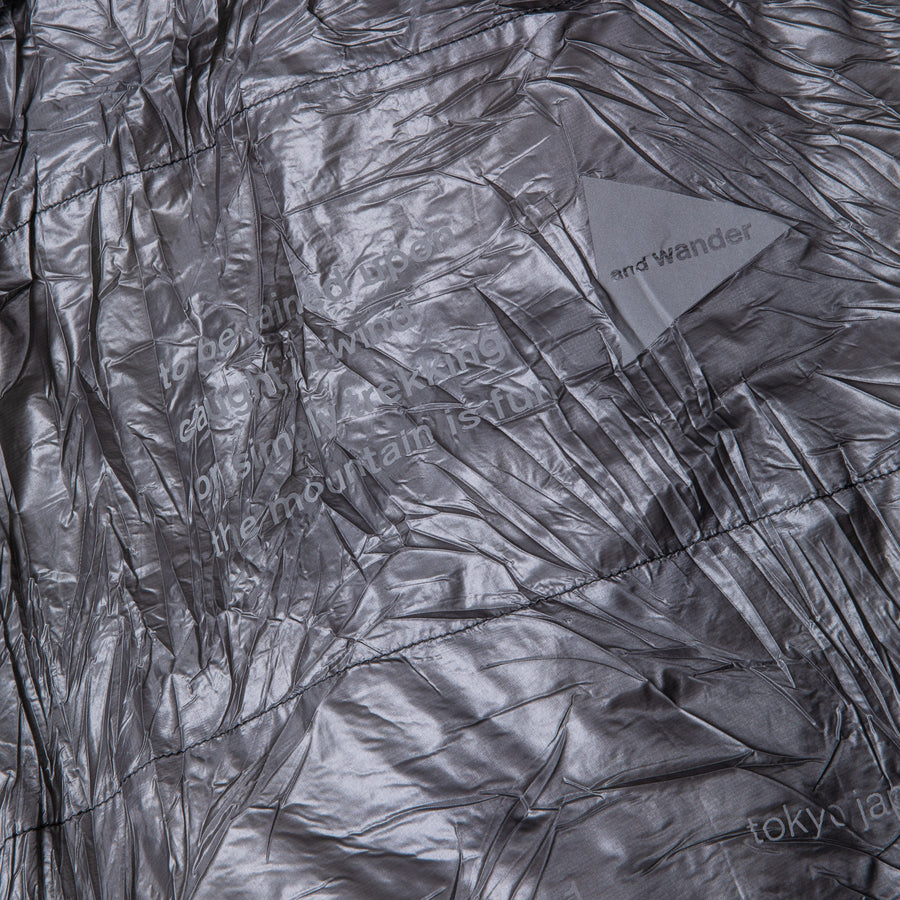 And Wander x Nanga Sleeping Bag 500 Gray