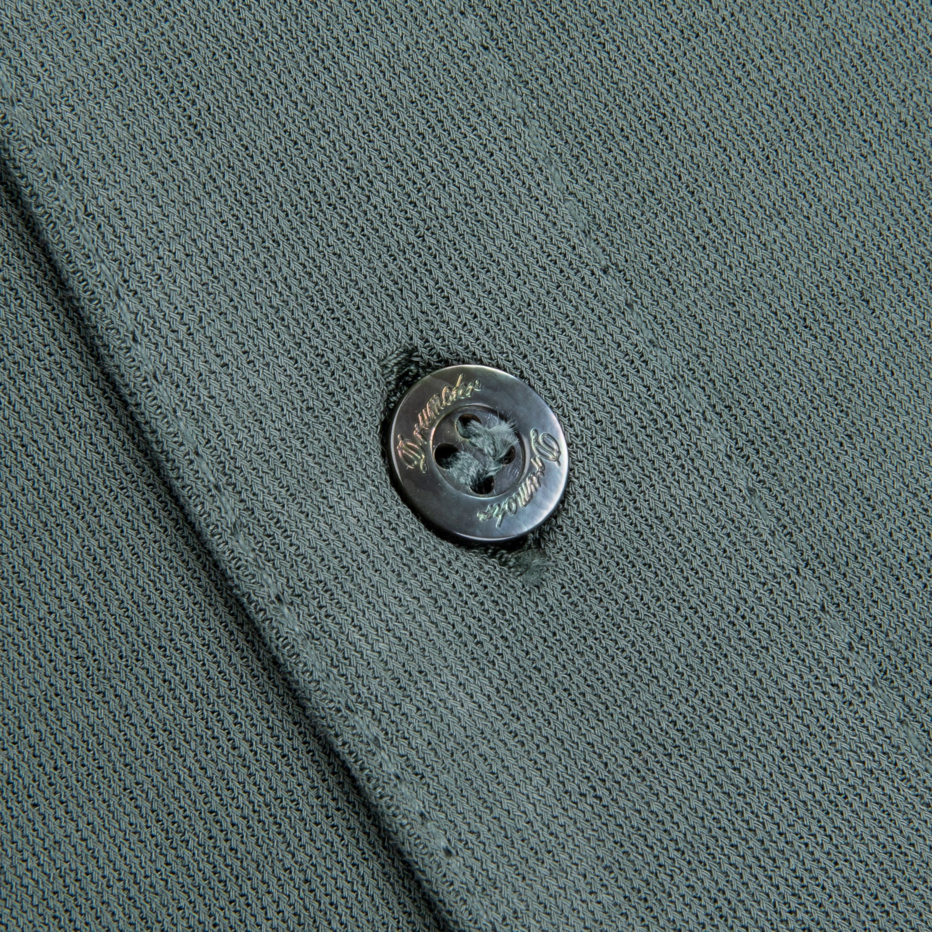 Drumohr Crepe Cotton ML Polo Verde Marcio