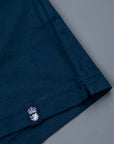 Drumohr Crepe Cotton ML Polo Blu Navy
