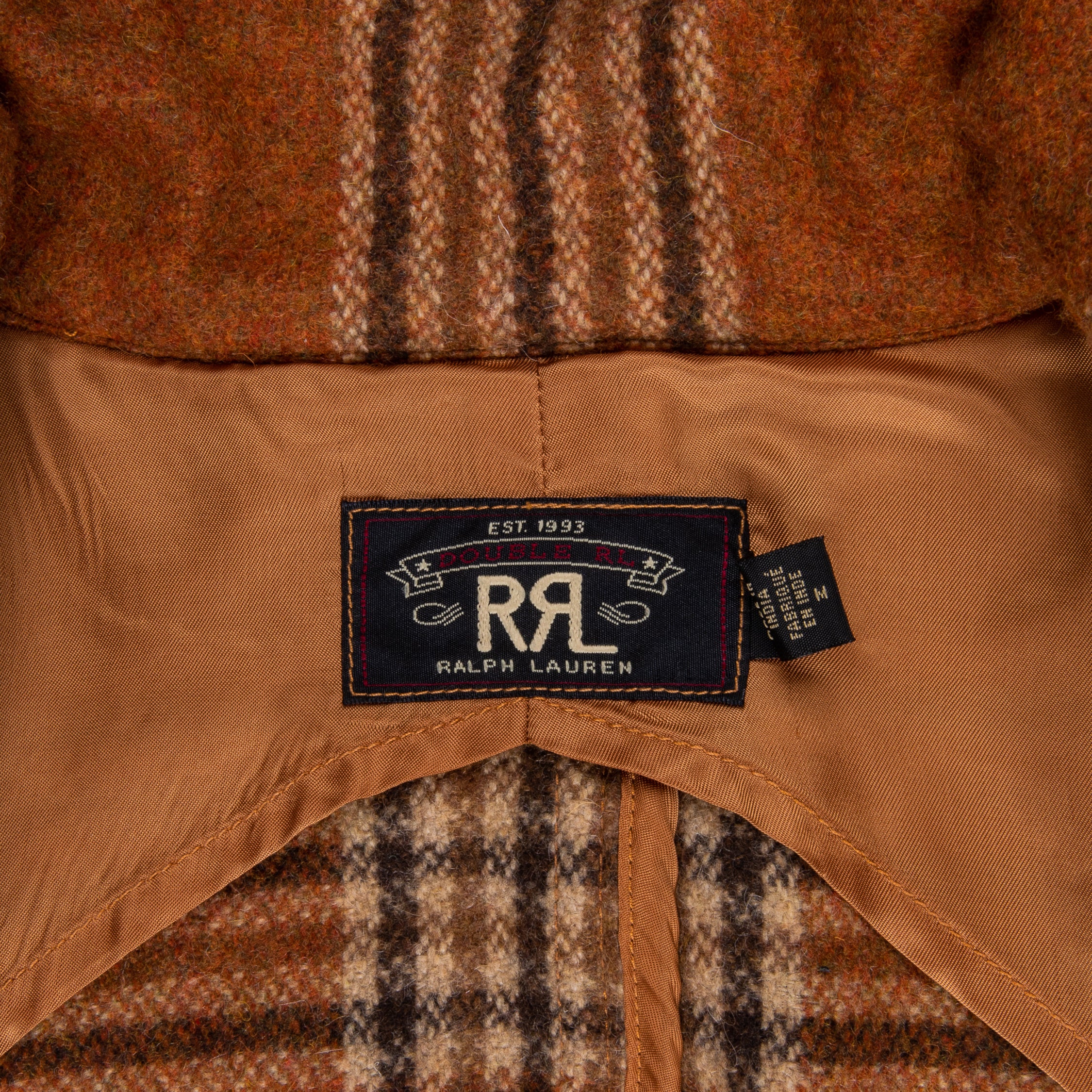 RRL Callington Sport Coat Vintage Orange - Tan