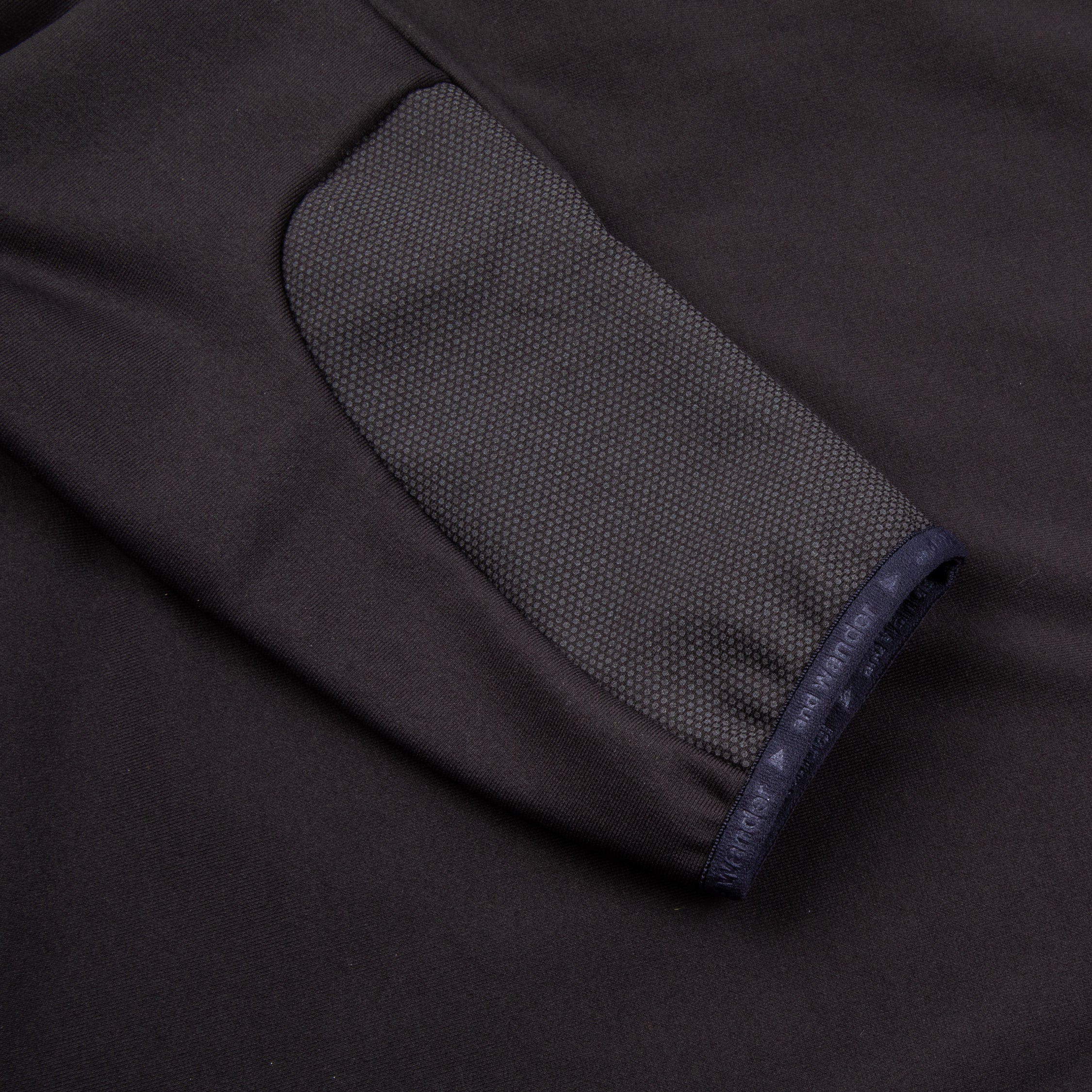 And Wander light fleece pullover charcoal