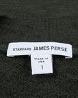 James Perse Raglan Crew Sweatshirt Darthmouth