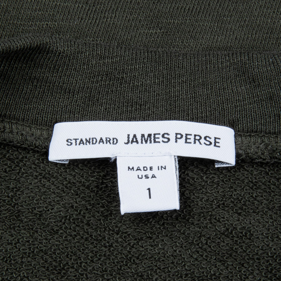 James Perse Raglan Crew Sweatshirt Darthmouth