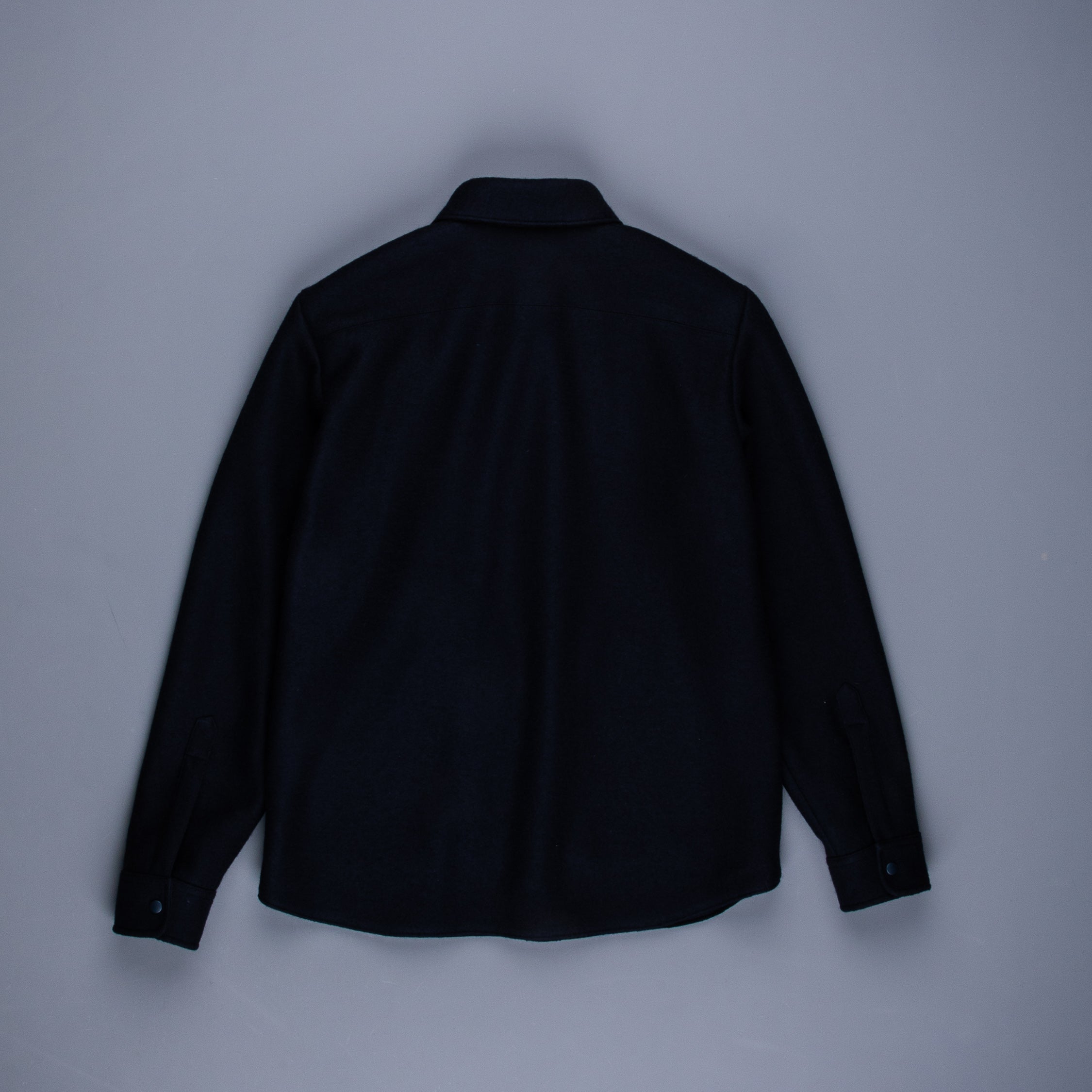 Aspesi Wool Azoto Jacket Navy