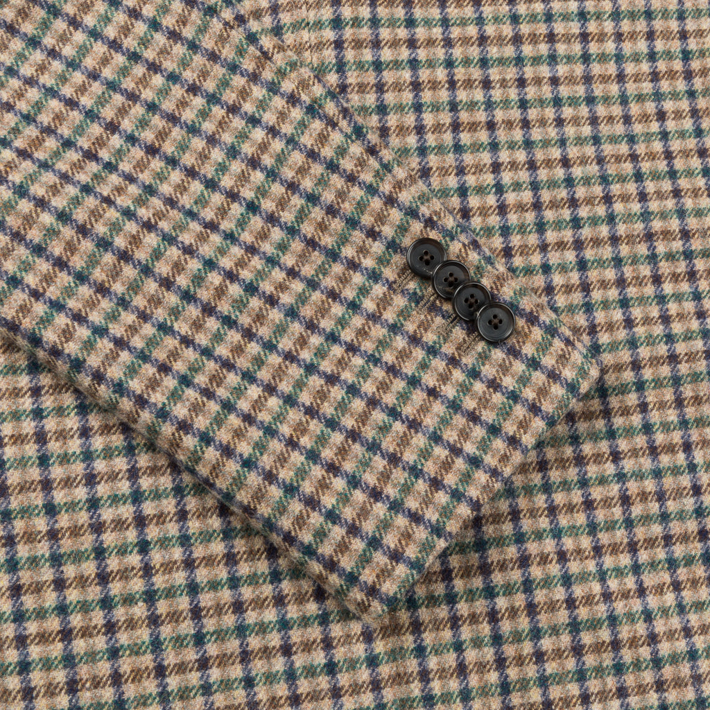Caruso x Frans Boone x Fox Flannels Aida Jacket Lambswool Merino Gun Club - Jack