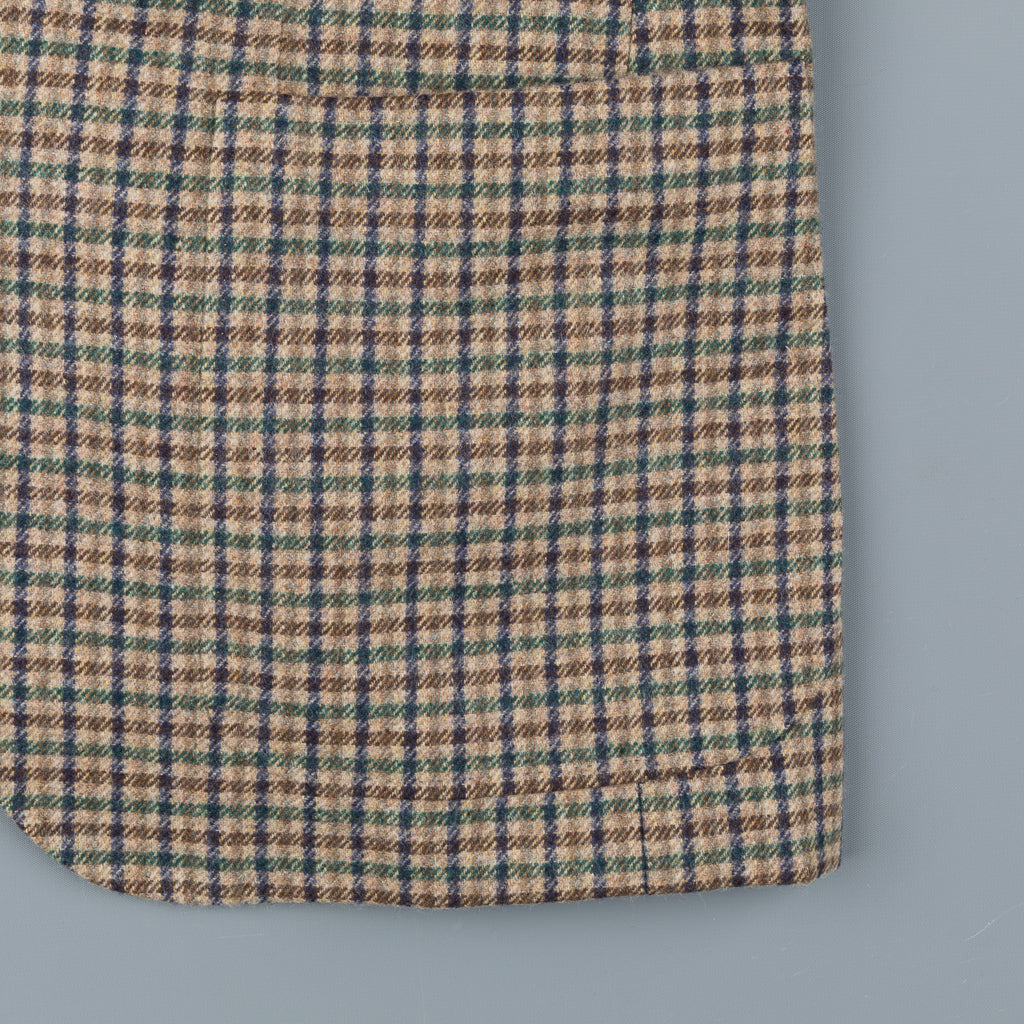 Caruso x Frans Boone x Fox Flannels Aida Jacket Lambswool Merino Gun Club - Jack