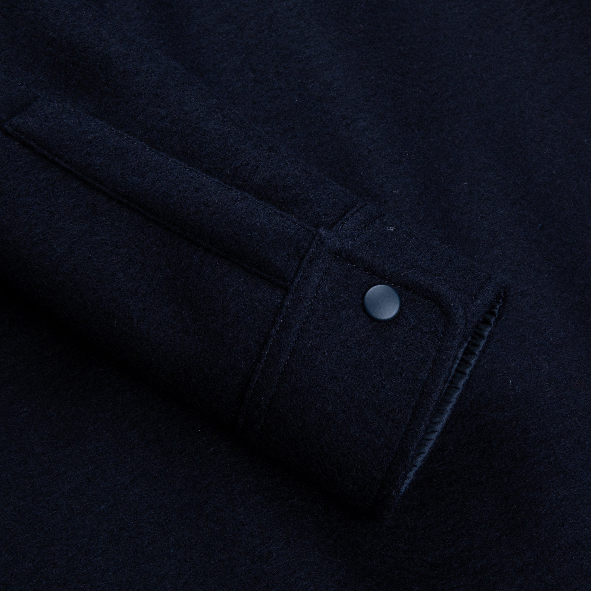 Aspesi Wool Azoto Jacket Navy