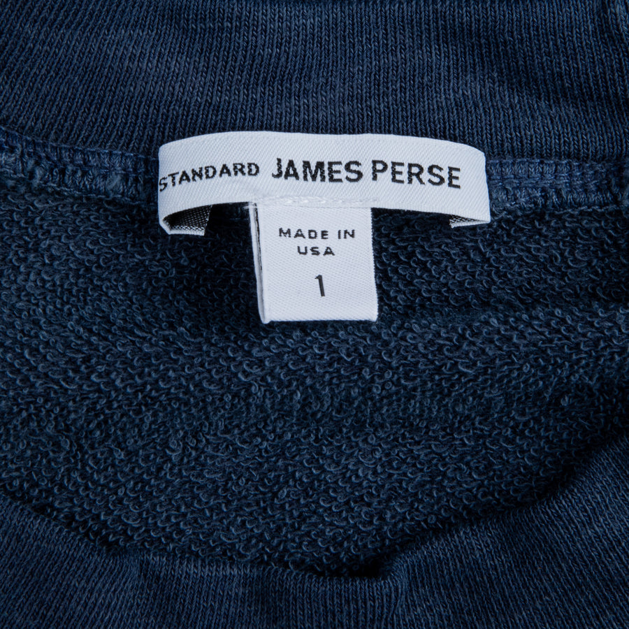 James Perse Raglan Crew Sweatshirt Deep