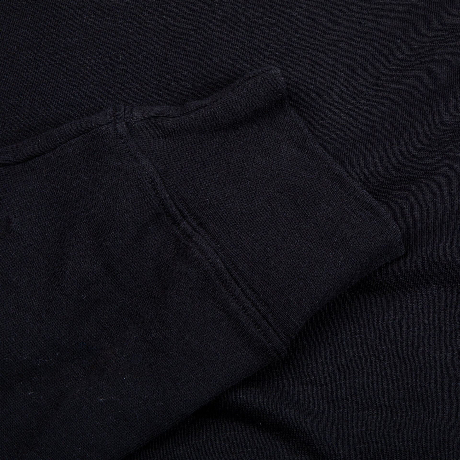 James Perse French Terry Hoodie Black