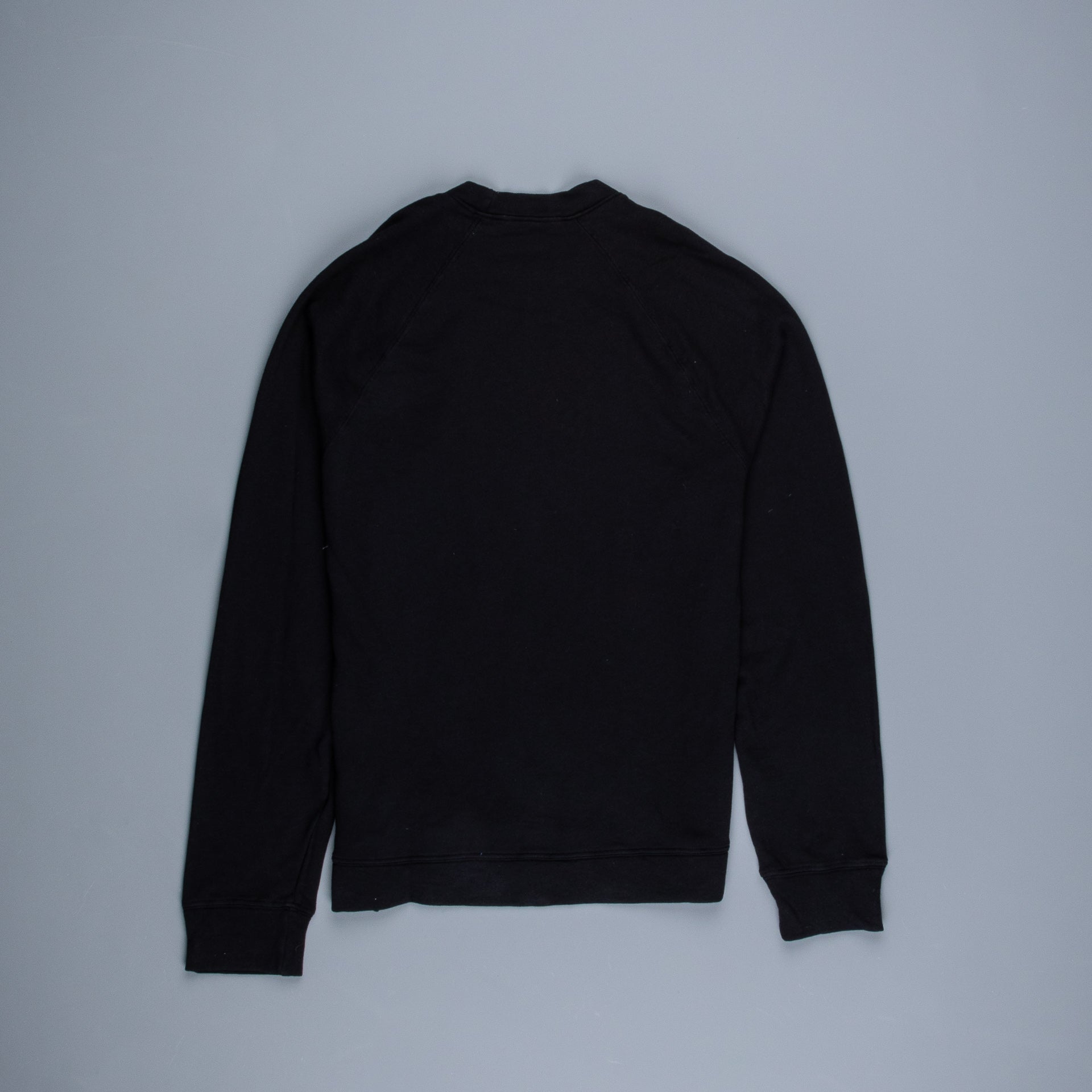 James Perse Raglan Crew Sweatshirt Black