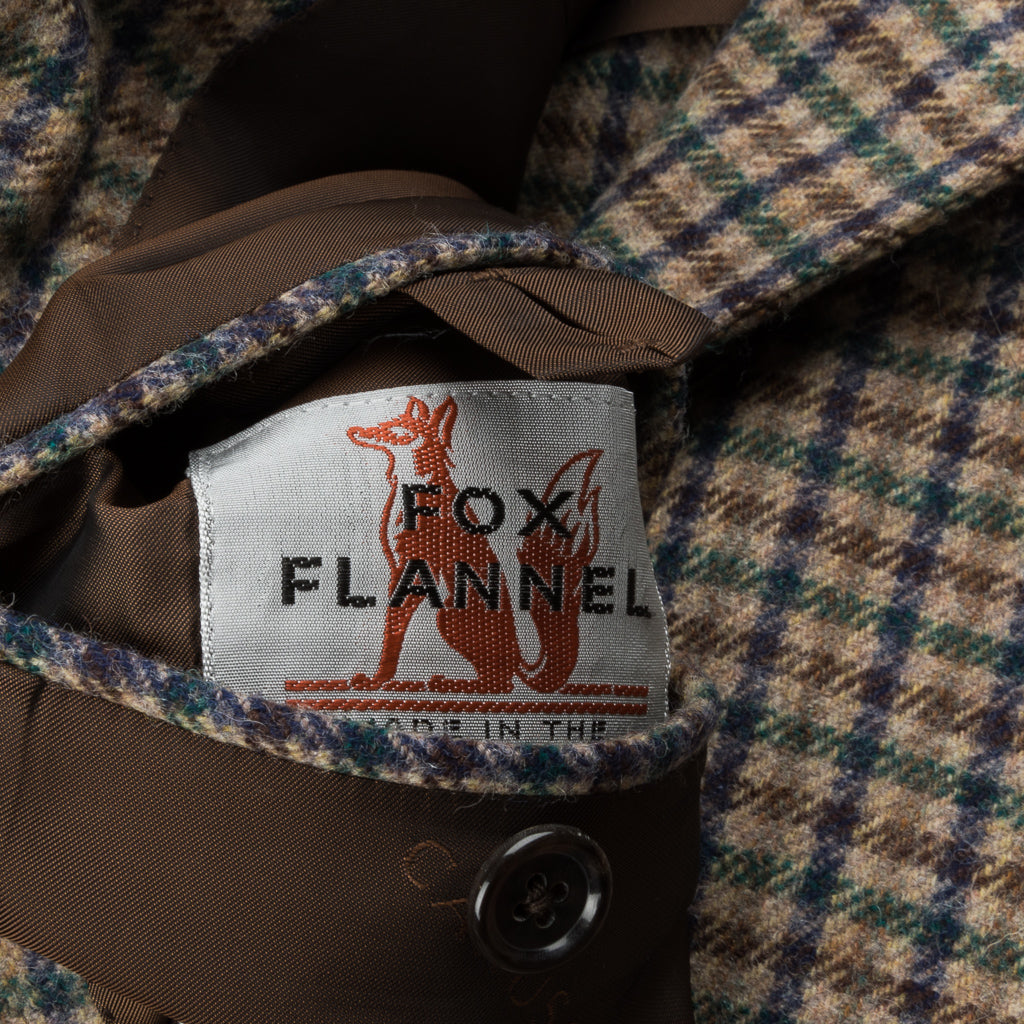 Caruso x Frans Boone x Fox Flannels Aida Jacket Lambswool Merino Gun Club - Jack