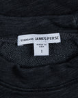 James Perse Raglan Crew Sweatshirt Carbon