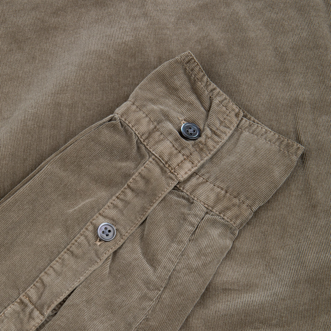James Perse Corduroy utility shirt Old Whiskey Pigment
