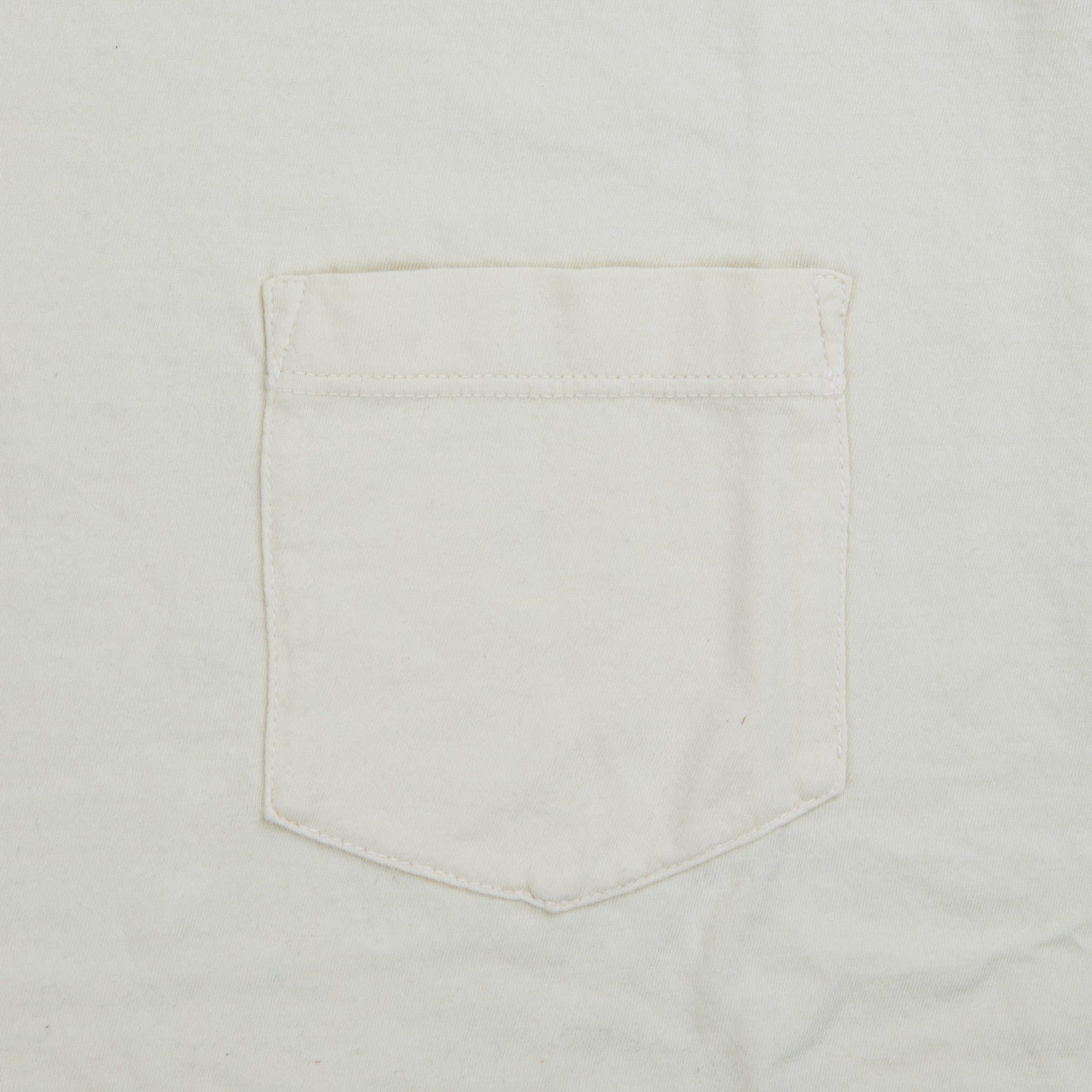 James Perse crew neck pocket tee Marshmallow