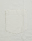 James Perse crew neck pocket tee Marshmallow