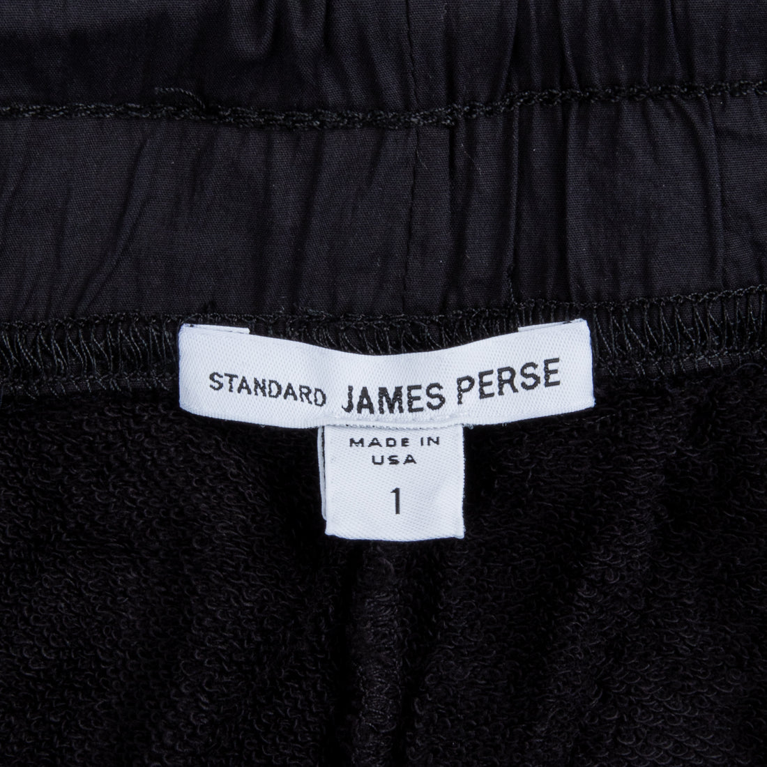 James Perse French terry Sweat Pants Black