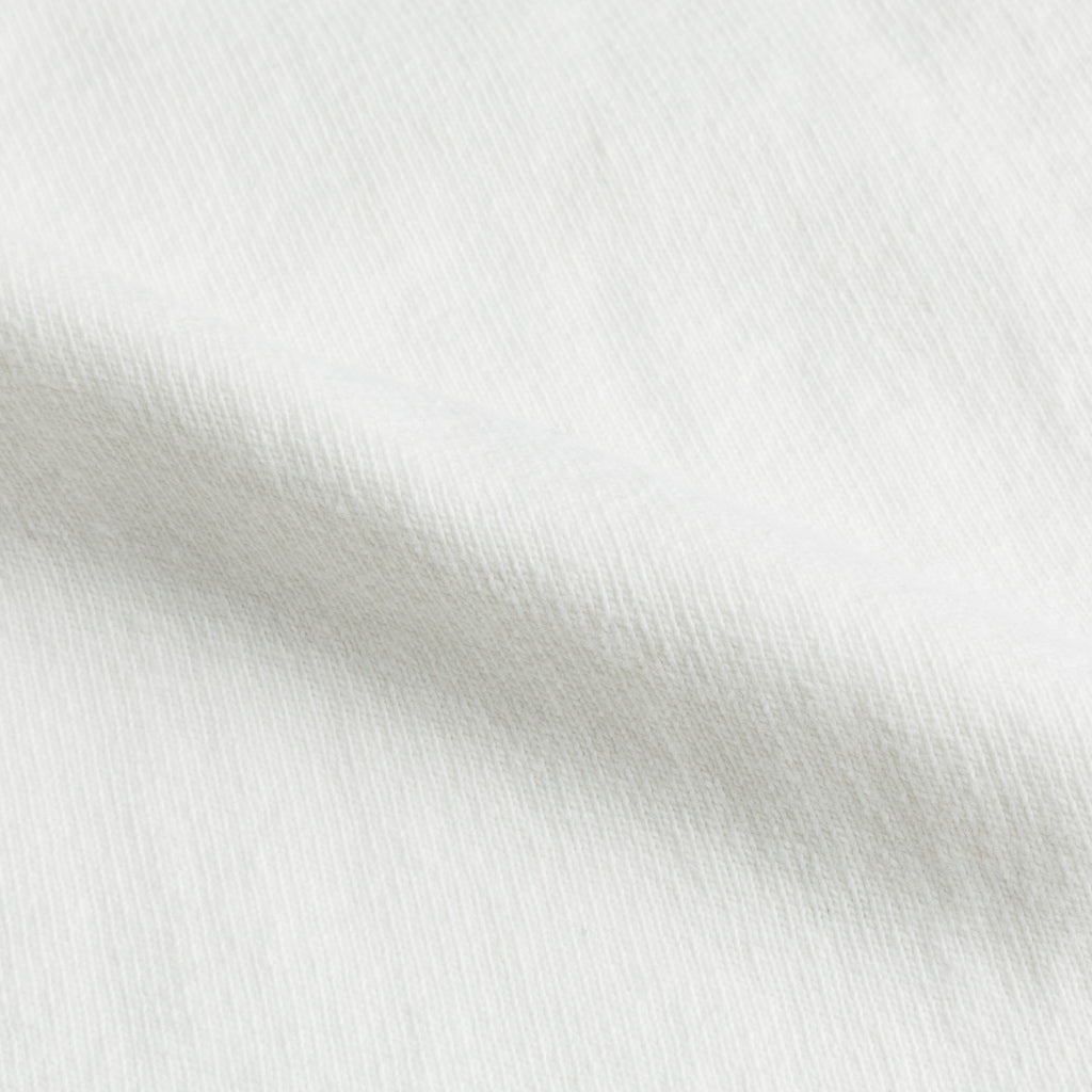 Velva Sheen Heavy oz Pïgment L/S Tee with pocket White