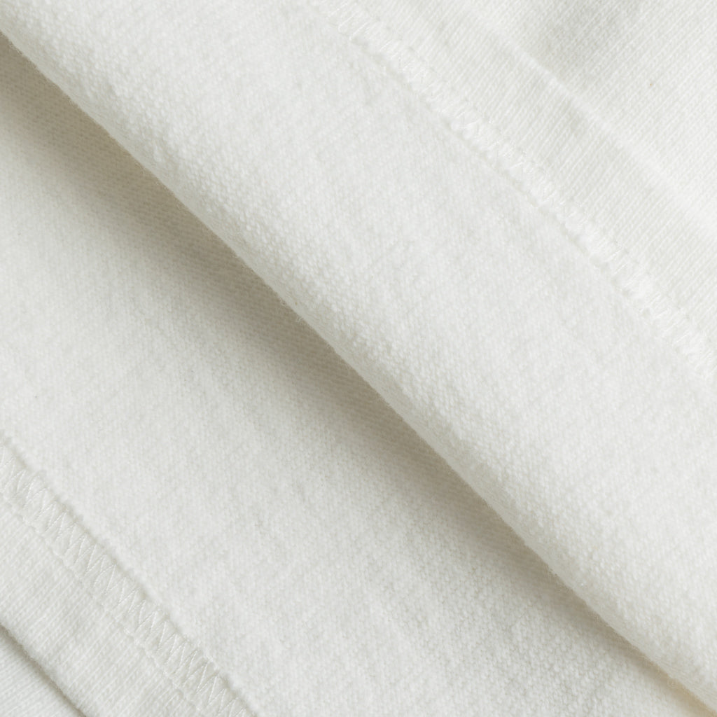 Velva Sheen Heavy oz Pïgment L/S Tee with pocket White