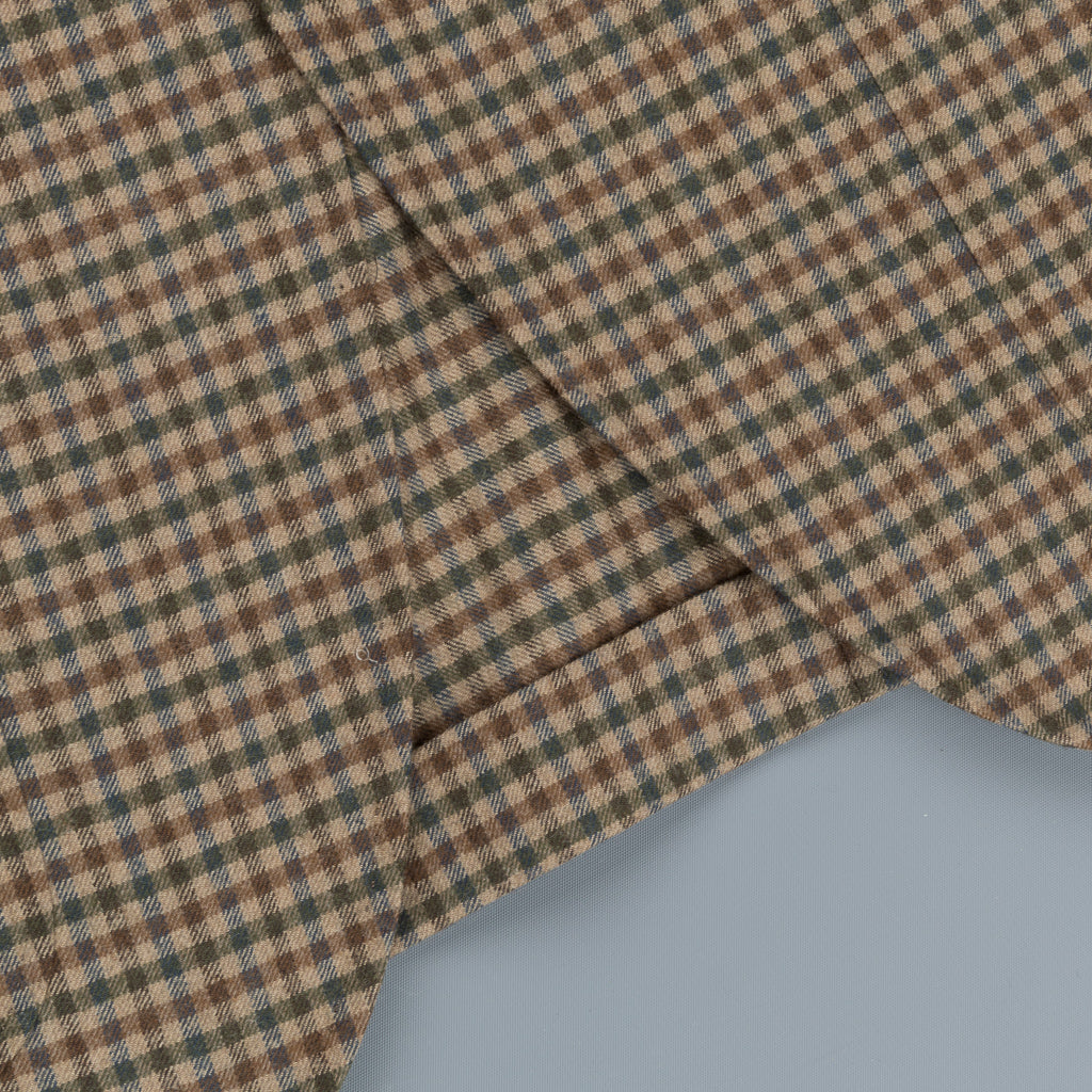 Caruso x Frans Boone x Fox Flannels Aida Jacket Super Fine Merino Gun Club - Clarck