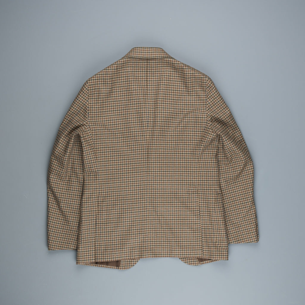 Caruso x Frans Boone x Fox Flannels Aida Jacket Super Fine Merino Gun Club - Clarck