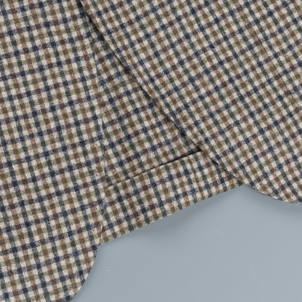 Caruso x Frans Boone x Fox Flannels Aida Jacket Super Fine Merino Gun Club - Robert