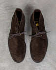 Alden x Frans Boone Chocolate Suede Unlined Chukka
