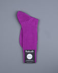 Frans Boone x Pantherella Laburnum Merino Wool Ankle High Socks Sweat Pea