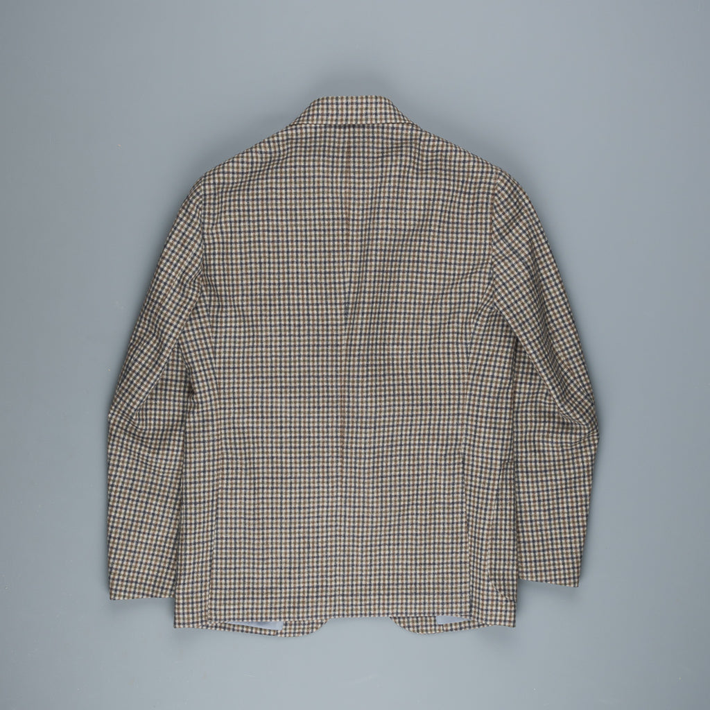 Caruso x Frans Boone x Fox Flannels Aida Jacket Super Fine Merino Gun Club - Robert