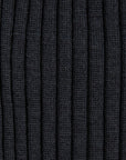 Frans Boone x Pantherella Rutherford Royal Merino Sock Dark Grey