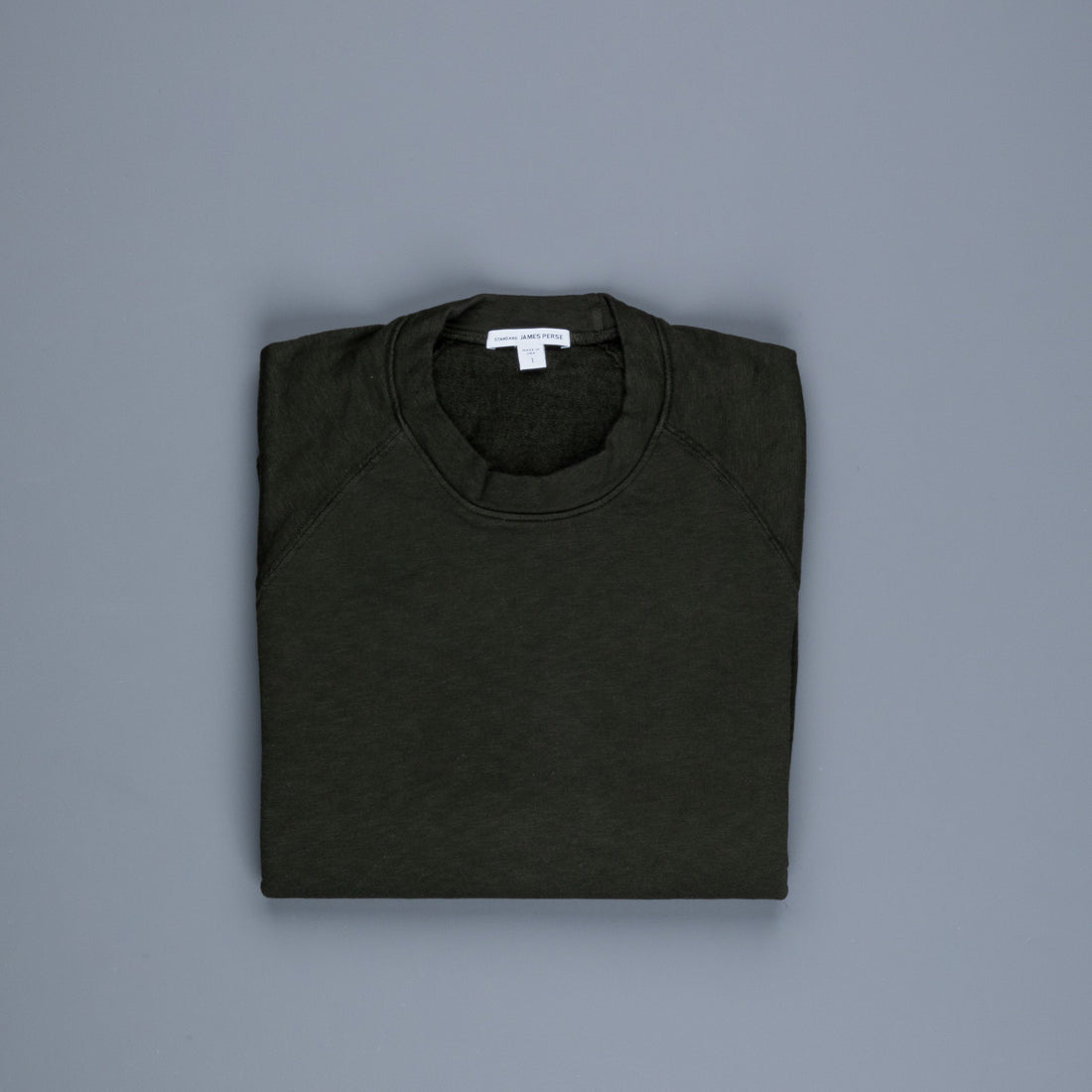 James Perse Raglan Crew Sweatshirt Darthmouth
