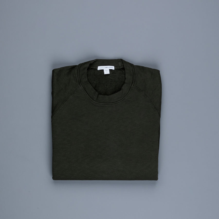 James Perse Raglan Crew Sweatshirt Darthmouth